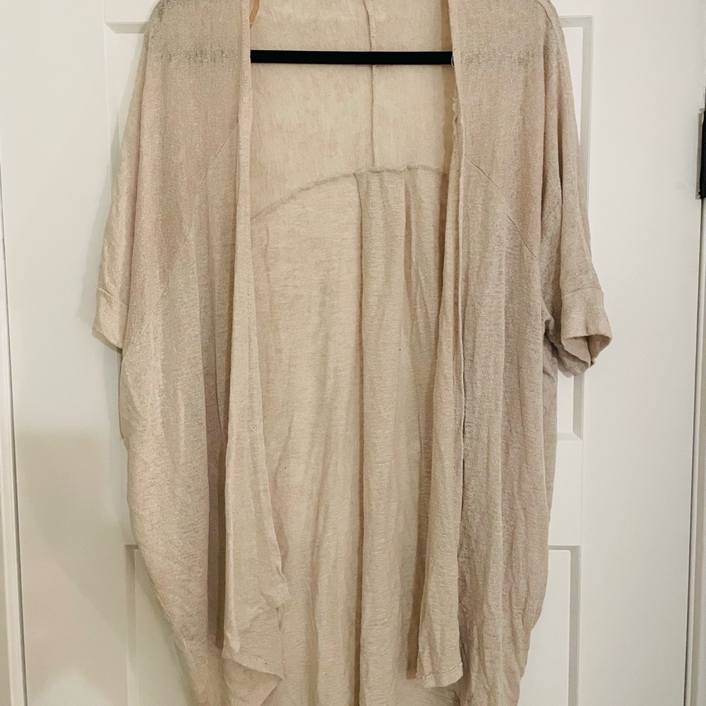 Painted Threads Cream Cardigan